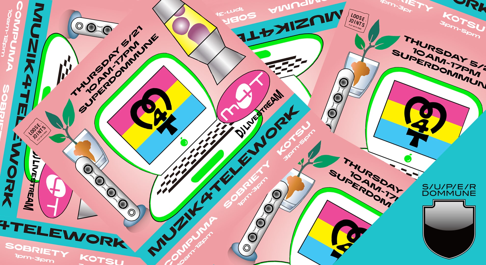 「MUZIK4TELEWORK @SUPEREDOMMUE」